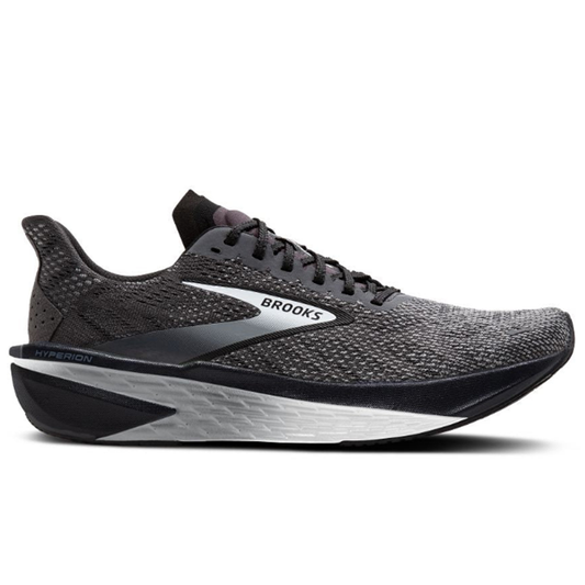 Women's Brooks Hyperion 2, Black/Ebony/Primer Gray, 7.5 B Medium