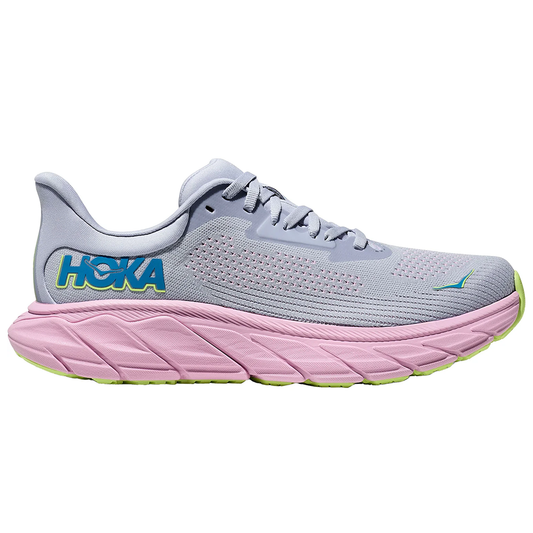 Women's Hoka Arahi 7, Gull/Pink Twilight, 10 D Wide