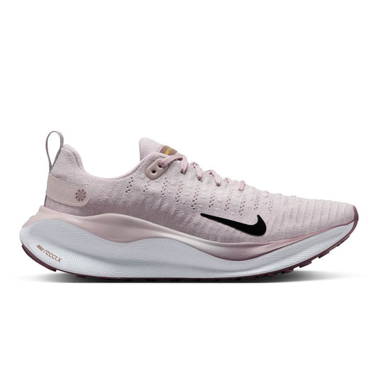 Women's Nike InfinityRN 4, Platinum Violet/Black/Smokey Mauve, 7 B Medium