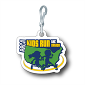 Kids Run the Nation Backpack Tag - Single Tag